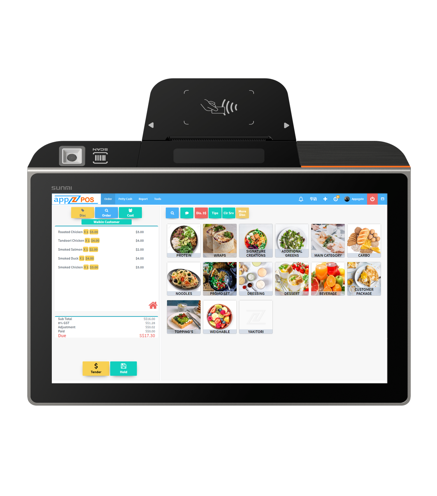 10.1-Android-D3MINI-POS