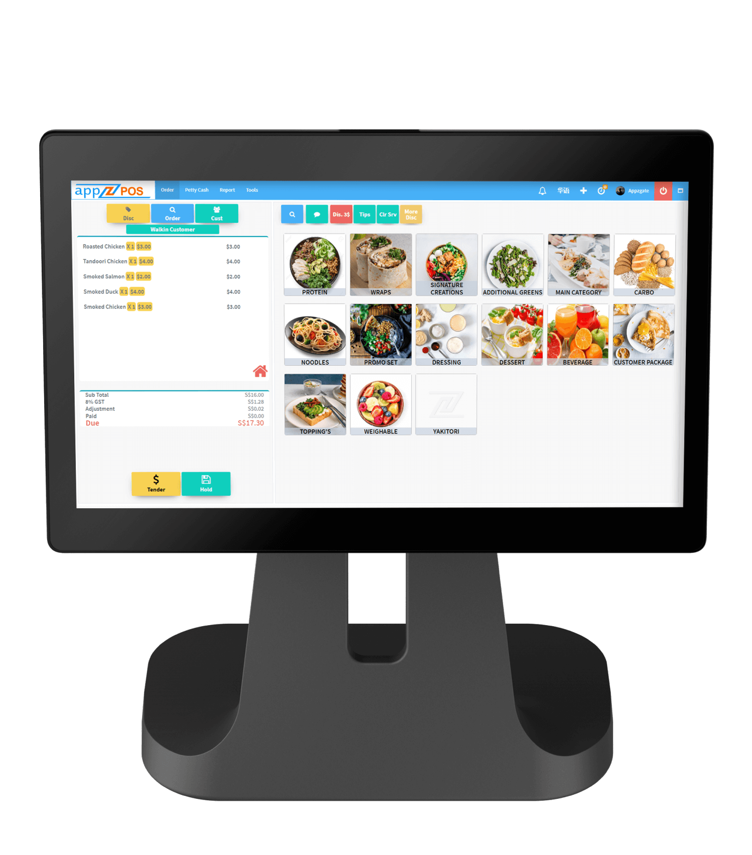 APPZPOS-POS-Machine-15.6-Android-POS